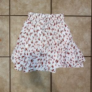 Floral SHEIN skirt xs